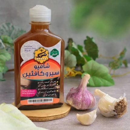 شامپو سیر و کافئین