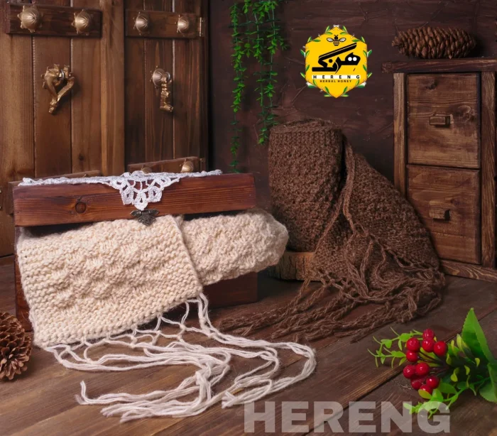 شال بافتنی